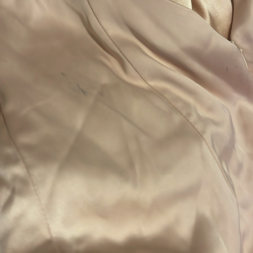 Naked wardrobe satin dreams beige dress - Picture 8 of 10